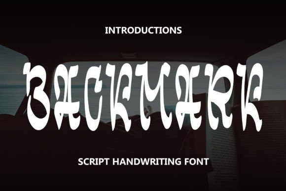 Backmark: The Quirky Display Font for Cheerful Craft Projects