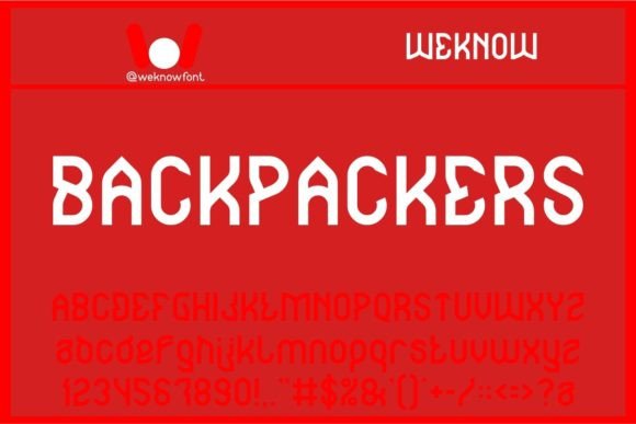 Backpackers: The Perfect Typeface to Elevate Your Small Business Brand