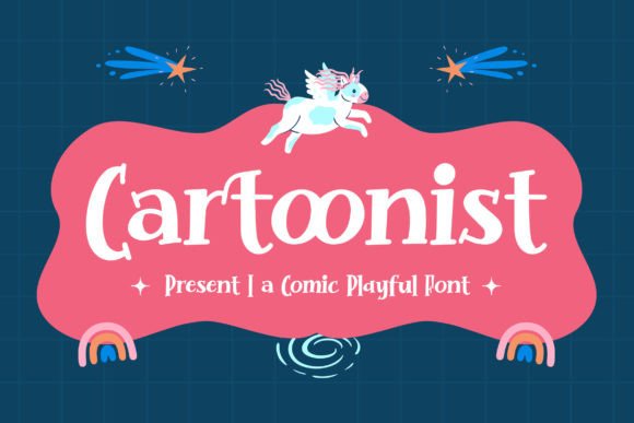Cartoonist: The Perfect Playful Typeface for Handmade Creators