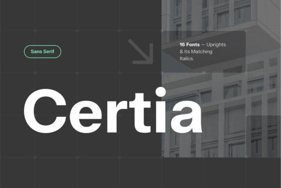 Certia: A Modern Sans Serif Typeface for Editorial Clarity