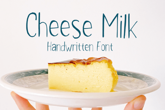 Cheese Milk Typeface: The Handwritten Script for Clearer Campaign Messaging