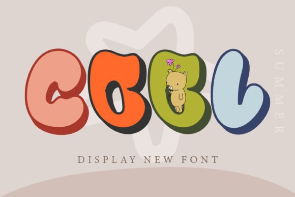 Coolsummer: The Quirky Display Font for Handmade Crafts