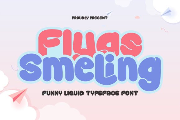 Flyas Smeling: A Playful Display Font for Editorial Design
