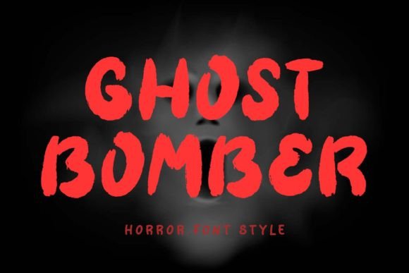 Ghost Bomber: A Spooky Display Typeface for Editorial Design