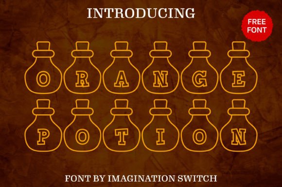 Orange Potion: The Display Typeface for Bold Web Experiences
