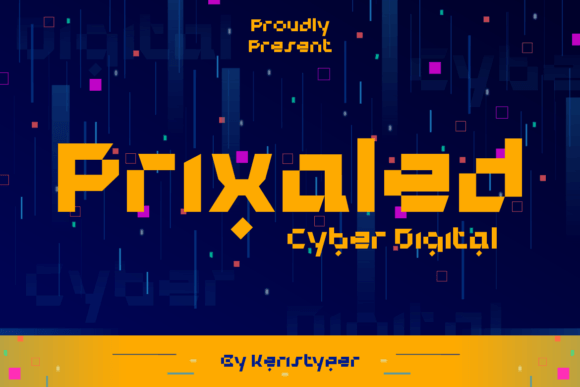 Prixaled: The Futuristic Display Font for High-Impact Campaigns