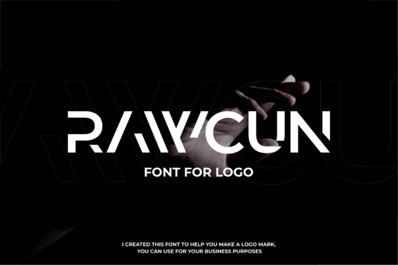 Rawcun: A Minimalist Sans Serif Font for Modern Brand Identity