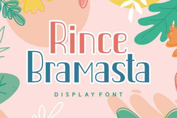 Rince Bramasta: The Playful Display Font for Vibrant Campaigns