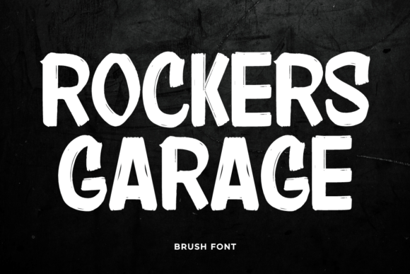Rockers Garage: A Display Typeface for Editorial Branding