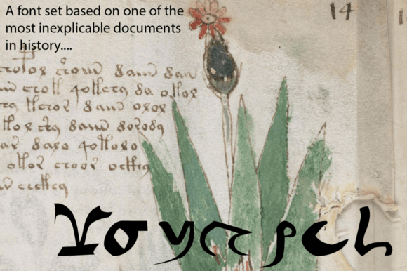 Voynich - Regular: The Mysterious Typeface for Scroll-Stopping Campaigns