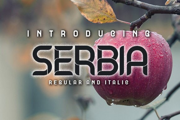 Why Serbia Is the Perfect Display Font for Modern Branding